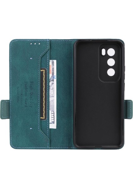 Toka Kapak Manyetik ile Oppo Oppo 12 Pro 5g Kickstand Için Flip Case (Yurt Dışından) fırsatları