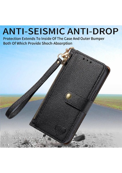 Huawei Pura 70 Için Flip Case Aşk Deri Kılıf Cüzdan Fermuar Darbeye (Yurt Dışından) fırsatları
