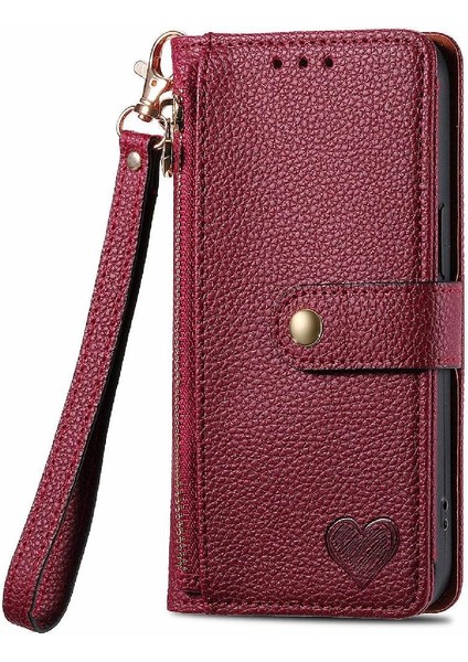 Huawei Pura 70 Pro Için Flip Case Darbeye Aşk Cüzdan Fermuar Deri (Yurt Dışından) fiyatları