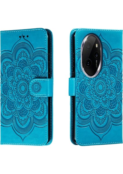 Honor 100 Pro Için Mandala Pu Kılıf (Yurt Dışından)