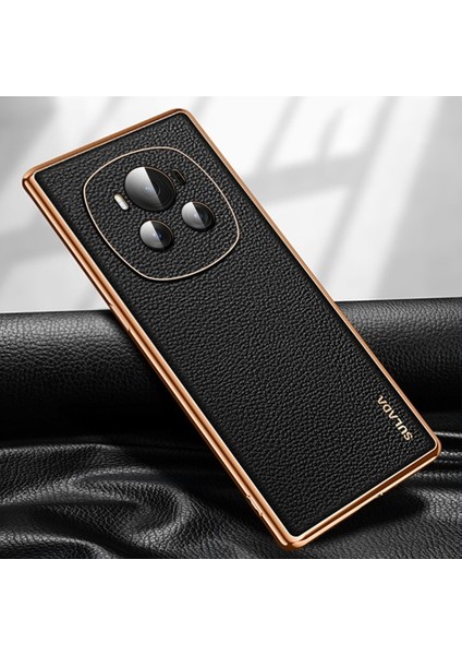 Honor Magic6 Için Tpu + Litchi Dokulu Telefon Kılıfı (Yurt Dışından) fiyatları