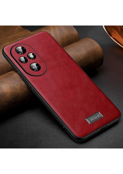 Honor 200 Pro Için Sulada Tpu + Deri Kılıf (Yurt Dışından)
