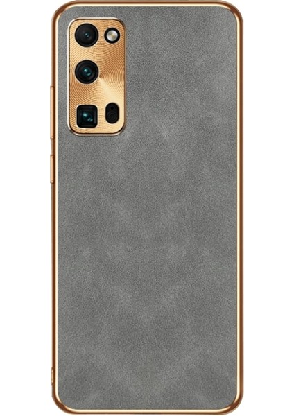 Honor 30 Pro Için Elektrokaplama Kuzu Derisi Telefon Kılıfı (Yurt Dışından) fiyatları