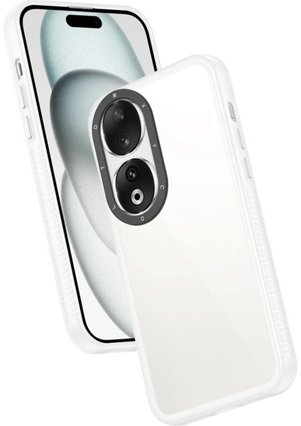 Honor 90 Için Iki Renkli Lens Halkalı Tpu Kılıf (Yurt Dışından)