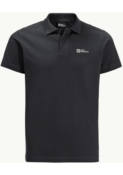 Essential Polo M Erkek Siyah Polo T-Shirt