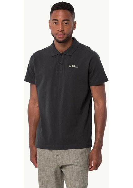 Essential Polo M Erkek Siyah Polo T-Shirt