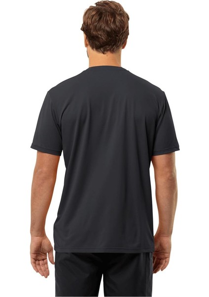 Jack Wolfskin Delgamı SS M Erkek Siyah T-Shirt 1809811TR-6000