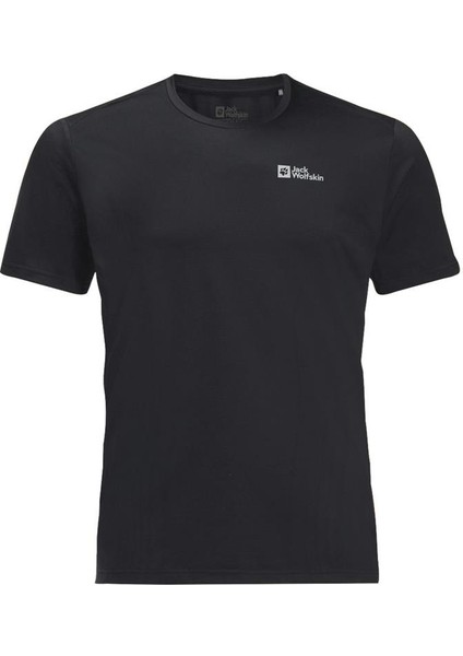 Jack Wolfskin Delgamı SS M Erkek Siyah T-Shirt 1809811TR-6000