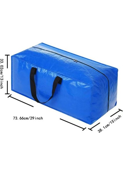 Ağır Hizmet Saklama Torbaları Güçlü Saplı ve Fermuarlı Ekstra Büyük Hareketli Çantalar, Yerden Tasarruf Için Saklama Çantası, Hareketli Kutulara Alternatif, Giyim Çantaları Yurt Se (Yurt Dışından) modelleri