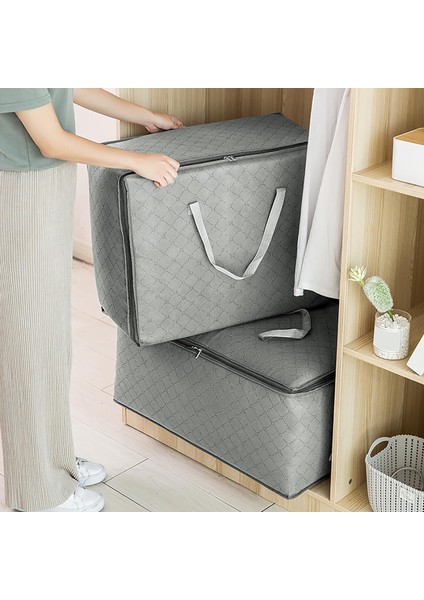 Yorgan Saklama Torbaları, 3 Adet Katlanabilir Yorgan Saklama Çantası Toz Geçirmez Nem Geçirmez Şeffaf Pencere Fermuar Kapatma Büyük Kapasiteli Gardırop Battaniye Havlu Yastık Kıyaf (Yurt Dışından) modelleri