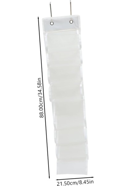 1 Takım Havlu Askılı Saklama Çantası Havlu ve Tayt Dolap Için Asma Organizatör Uzay Tasarrufu - Beyaz (Yurt Dışından) fiyatları