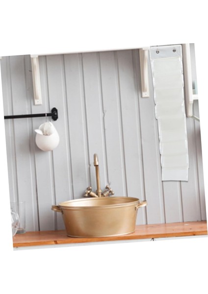 1 Takım Havlu Askılı Saklama Çantası Havlu ve Tayt Dolap Için Asma Organizatör Uzay Tasarrufu - Beyaz (Yurt Dışından) modelleri