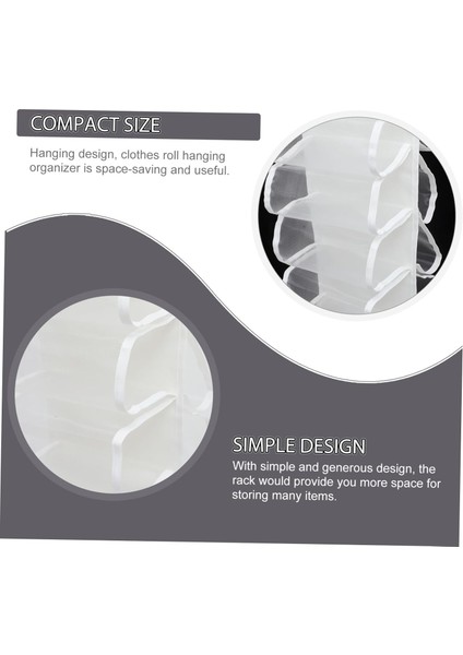 1 Takım Havlu Askılı Saklama Çantası Havlu ve Tayt Dolap Için Asma Organizatör Uzay Tasarrufu - Beyaz (Yurt Dışından) fırsatları