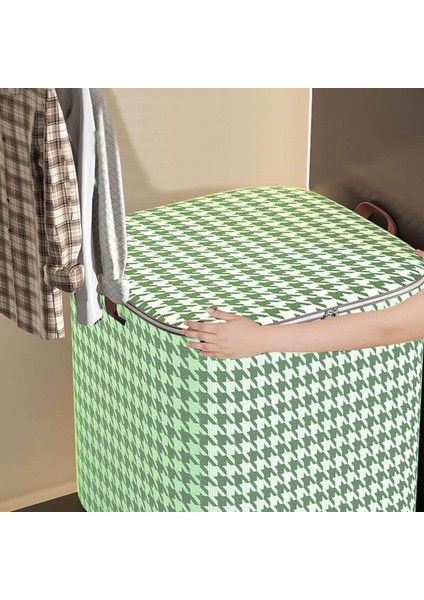 Dokunmamış Fermuar Saklama Kutuları Hareketli Yorgan Saklama Sepeti Seyahat Büyük Kapasiteli Giysi Düzenleyiciler ve Saklama Çantası (Yurt Dışından)