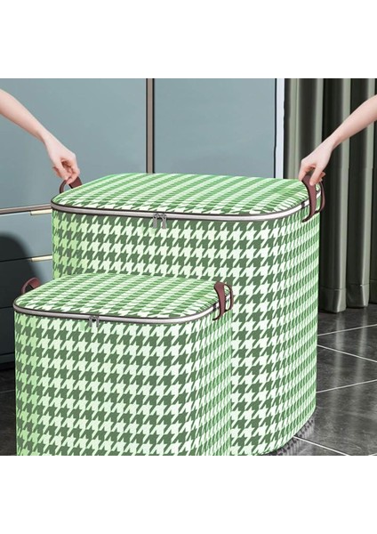 Dokunmamış Fermuar Saklama Kutuları Hareketli Yorgan Saklama Sepeti Seyahat Büyük Kapasiteli Giysi Düzenleyiciler ve Saklama Çantası (Yurt Dışından) fırsatları