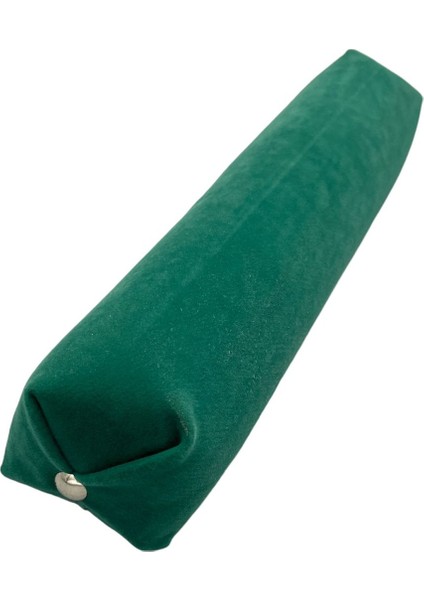 Yerli Üretim Süet Kumaş Yeşil Renk 30 cm Rulo Takı Yastığı modelleri