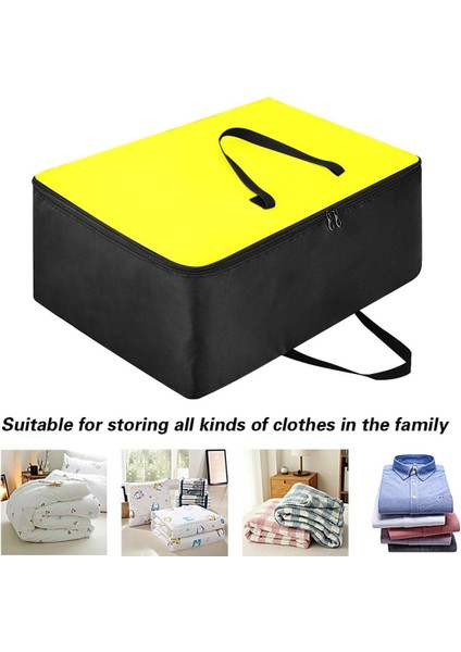 Sarı Saklama Torbaları, 27.5X19.7X11 In, Giysi Saklama Organizatörü Seyahat Kargo Spor Çantaları Malzemelerin Saklanması, Kamp Yapılması, Paketlenmesi ve Taşınması Için Katlanabili (Yurt Dışından) modelleri