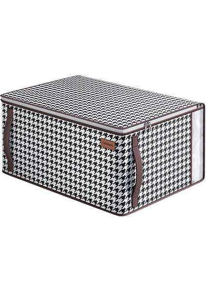 Saklama Çantası Büyük Kapasiteli Katlanır Giysiler Taşınabilir Gardırop Ev Yorgan Yastık Battaniye Yatak Yorgan (22''l x 16" Wx 10''h) Için Saplı Fermuarlı Ayırma Kutusu (Yurt Dışından)