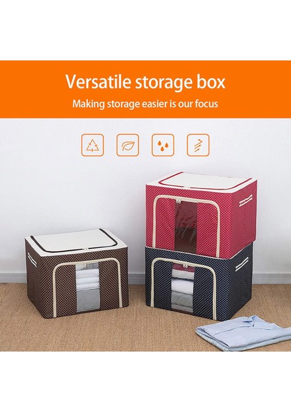 Saklama Torbaları, Giysi Saklama Kutuları Dolap Düzenleyiciler Dalı Saplı Saklama Kapları, Kaz Ayağı Siyah & Beyaz (Yurt Dışından) fırsatları