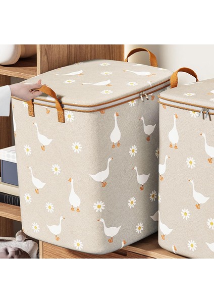 Dokunmamış Fermuar Saklama Kutuları Hareketli Yorgan Saklama Sepeti Seyahat Büyük Kapasiteli Giysi Düzenleyiciler ve Saklama Çantası (Yurt Dışından) indirimleri