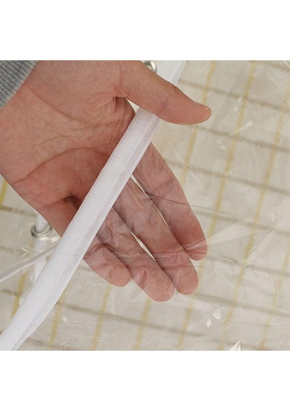 Battaniye Yastık Saklama Kabı Dolap Dolap Hareketli Yatak Paketleme Çantası Toz Geçirmez Saplı Şeffaf Katlanabilir Ev (Mavi), AM0F3C0K78JUS (Yurt Dışından) indirimleri