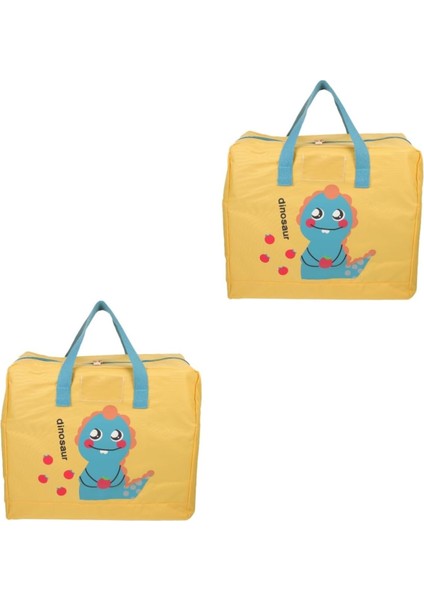 2 Adet Yorgan Saklama Çantası Ev Depolama Kılıfı Büyük Kapasiteli Yatak Çantası Giysiler Için Konteynerler Giysi Saklama Kutusu Hareketli Çantalar 600D Oxford Kumaş Çocuk Su Yorgan (Yurt Dışından)