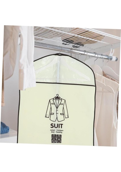 5 Adet Giyim Tozluk Palto Kapak Asılı Elbise Örtüsü Takım Elbise Koruyucu Kapak Ceket Saklama Çantası Elbise Saklama Çantası Elbise Çantası Giyim Çantası Kıyafet Saklama Çantası Do (Yurt Dışından) fiyatları