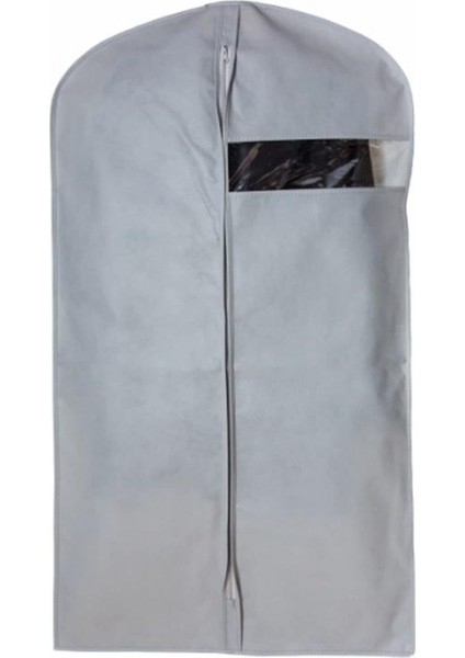 Asılı Giysi Çantası Elbise Örtüsü 60X110 cm Dokuma Olmayan Su Geçirmez Giysiler Asılı Kapak Çantası Tam Fermuarlı Elbise Çantaları Asılı Giysi Dolabı Depolama Seyahati Için (Yurt Dışından)