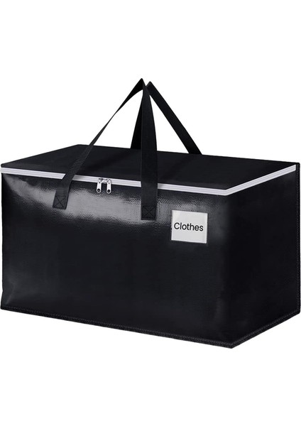 2 Paket Ağır Hizmet Taşıma Çantaları, Fermuarlı ve Etiket Cepli Ekstra Büyük Paketleme Çantaları, Yerden Tasarruf Için Kulplu Taşıma Çantaları, Taşıma Için Elbise Saklama Çantası, (Yurt Dışından) fiyatları