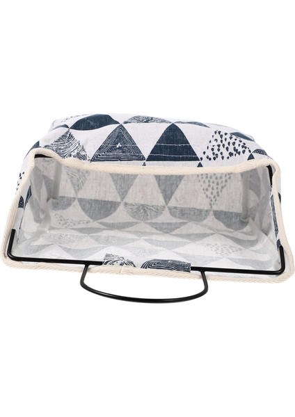 Saklama Çantası Asılı Düzenleme Sepeti Dolap Üzeri Kese Depolama Kılıfı Asılı Klozet Organizatör Metal Gardırop Dolabı Asılı Cep Organizatör Kanvas Ev Saklama Kutusu (Yurt Dışından)