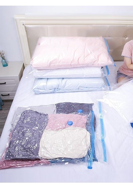 Adet Vakumlu Saklama Torbaları,evde Asılı Vakum Sıkıştırmalı Saklama Torbaları,yerden Tasarruflu Vakum Torbaları Saklama,çok Fonksiyonlu Kullanım Elbiseleri Vakumlu Saklama Torbala (Yurt Dışından)