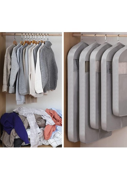 Üç Boyutlu Giysi Tozluk, Kullanışlı Saklama Çantası, Giysileri Asmak Için Giysi Çantaları, Giysi Saklama Torbaları, Dolap Saklama Için Giysi Çantaları (Mavi, 23.6''X3.9''X42.5'') (Yurt Dışından) fiyatları