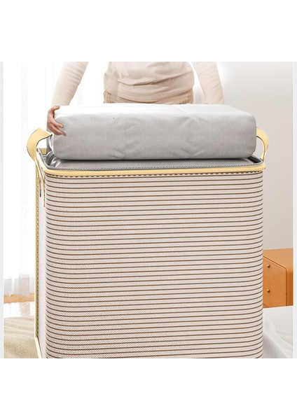 Giysi Saklama Torbaları, Çift Yönlü Fermuarlı Büyük Saklama Torbaları, Katlanabilir Saplı Taşıma Çantaları, Giysi, Nevresim, Yorgan, Battaniye ve Oyuncaklar Için Saklama Kapları (Yurt Dışından) fiyatları