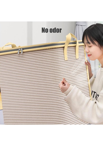 Giysi Saklama Torbaları, Çift Yönlü Fermuarlı Büyük Saklama Torbaları, Katlanabilir Saplı Taşıma Çantaları, Giysi, Nevresim, Yorgan, Battaniye ve Oyuncaklar Için Saklama Kapları (Yurt Dışından) fırsatları