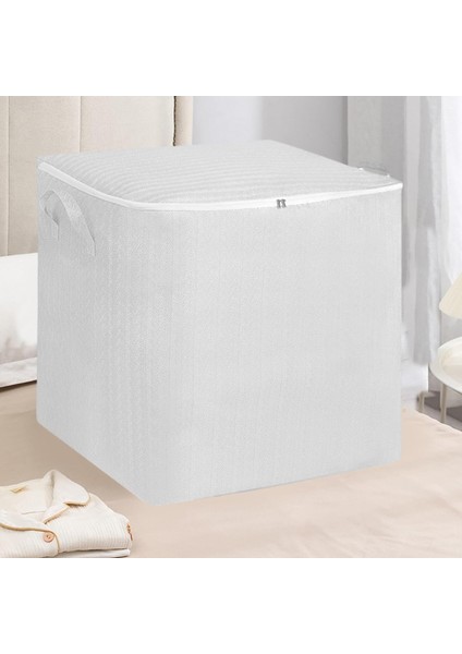 Güçlendirilmiş Saplı Saklama Çantası Giysiler Için Ekstra Büyük Saklama Torbaları Katlanabilir Çanta Yerden Tasarruf Için Çift Fermuarlı Ekstra Büyük Saklama Torbaları Taşıma Çanta (Yurt Dışından) modelleri