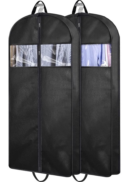 43" Dolapta Saklama ve Seyahat Için Takım Elbise Çantaları, Erkekler ve Kadınlar Için 4" Körüklü Askılı Elbise Çantaları, Giysiler, Paltolar, Ceketler, Gömlekler, Elbiseler Için Sa (Yurt Dışından)