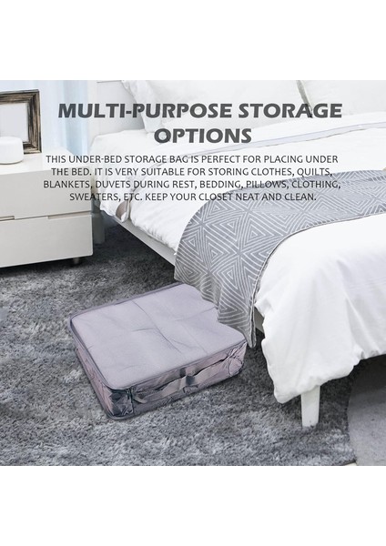 Yatak Altında Saklama Kabı Şeffaf Pencereli Istiflenebilir Organizatör Kutuları Giyim Düzenleme Için Katlanabilir Kumaş Organizatör Dalı Saplı Yorgan Battaniye Yatak Takımı (Yurt Dışından) modelleri