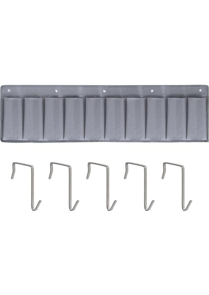 Su Geçirmez 10 Cep Başucu Organizatör Kılıf Yatak Odası Yurt Rvs Kampçılar Yerden Tasarruf Sağlayan Depolama Asılı Çanta Konteyner Uzay Tasarruf Organizatör (Yurt Dışından)