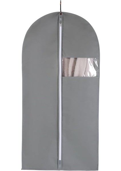 Giysi Saklama Için Giysi Çantaları, Körüklü Fermuarlı Seyahat Giysi Çantası Nefes Alabilir Takım Elbise Gömlek Elbiseler Için Giysi Kılıfı Palto Gri S (Yurt Dışından)