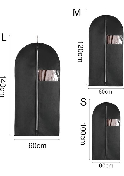 Giysi Saklama Için Giysi Çantaları, Körüklü Fermuarlı Seyahat Giysi Çantası Nefes Alabilir Takım Elbise Gömlek Elbiseler Için Giysi Kılıfı Palto Gri S (Yurt Dışından) fiyatları
