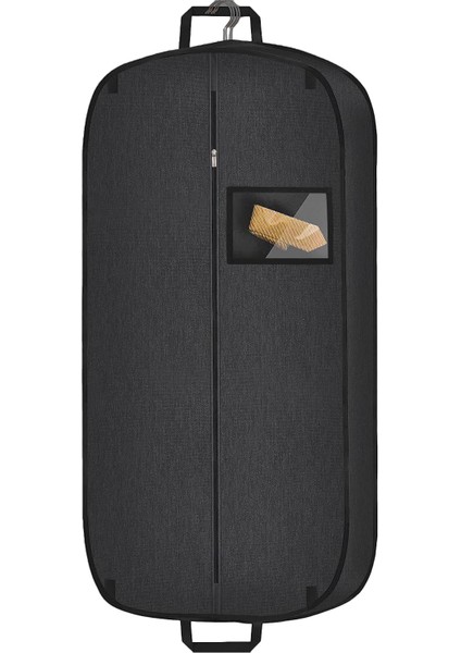 Seyahat Için 42" Ağır Hizmet Elbise Çantaları, Dolapta Saklama Için Elbise Çantaları, Yırtılmaya Dirençli Cepli ve Kulplu Asılı Elbise Çantası, Ceket, Elbise, Ceket, Gömlek Için Si (Yurt Dışından)