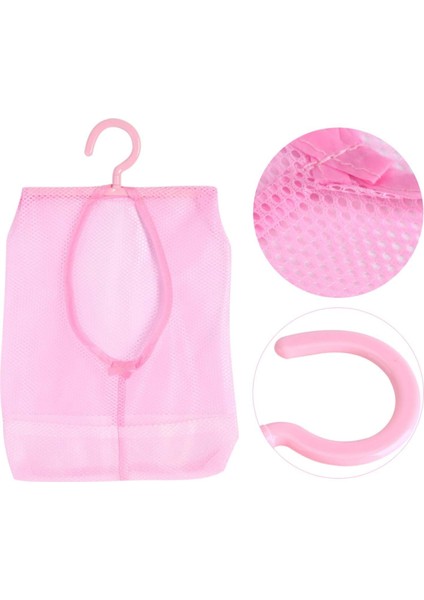 Askılı Asılı Örgü Çanta, Çok Amaçlı Çorap Iç Çamaşırı Clothespin Depolama Organizatörü Banyo ve Dolap Için (Pembe) (Yurt Dışından) fırsatları