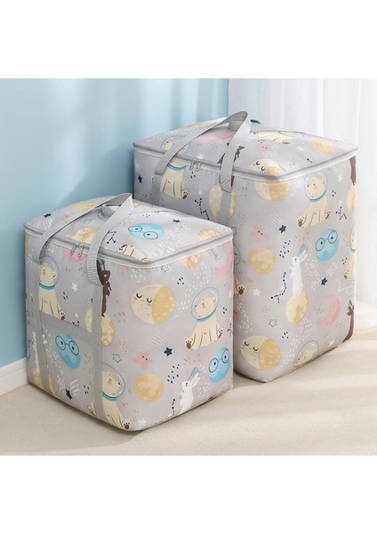 Giysi Saklama Büyük Yorgan Saklama Büyük Battaniye Organizatör Battaniye Için Taşınabilir Kumaş Saklama Kapları Yorgan Yorgan Oturma Odası Kulplu ve Çift Fermuarlı Yatak Takımı (Yurt Dışından) modelleri