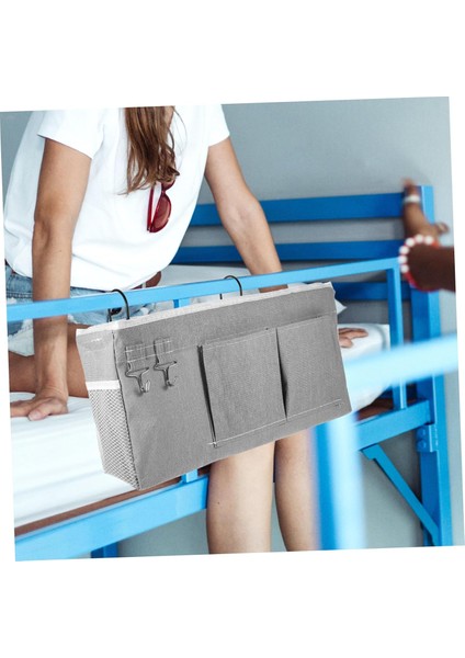 Başucu Saklama Çantası Yurt Yatağı Asılı Çanta Ranza Aksesuarları Başucu Cep Ev Asılı Saklama Çantası Asılı Saklama Organizatör Yatak Cebi Başucu Çantası Yüksek Kapasiteli Demir (Yurt Dışından) fiyatları