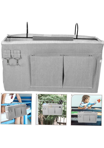 Başucu Saklama Çantası Yurt Yatağı Asılı Çanta Ranza Aksesuarları Başucu Cep Ev Asılı Saklama Çantası Asılı Saklama Organizatör Yatak Cebi Başucu Çantası Yüksek Kapasiteli Demir (Yurt Dışından) modelleri