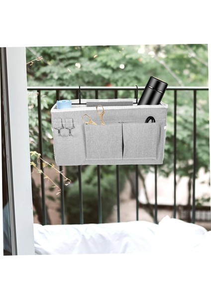 Başucu Saklama Çantası Yurt Yatağı Asılı Çanta Ranza Aksesuarları Başucu Cep Ev Asılı Saklama Çantası Asılı Saklama Organizatör Yatak Cebi Başucu Çantası Yüksek Kapasiteli Demir (Yurt Dışından) fırsatları