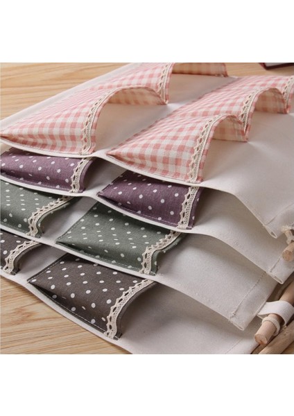 Kumaş Duvar Kapı Dolap Asılı Saklama Çantası Küçük Pamuk Asılı Cep Kapı Asılı Organizatör Cepler (Yurt Dışından) modelleri