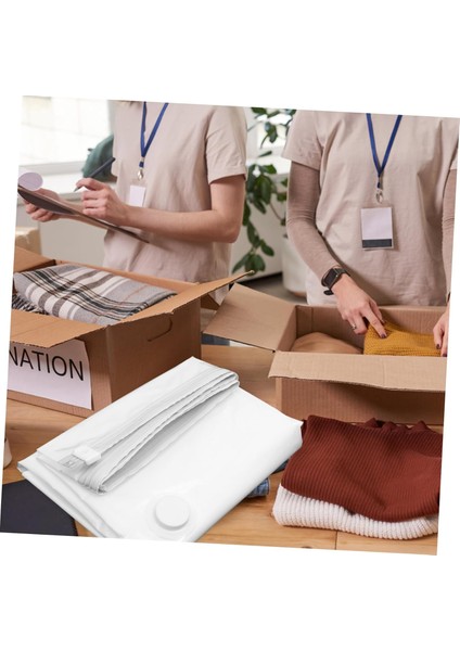 Vakumlu Battaniye Saklama Torbaları 180X100 Yatak ve Giysiler Için Yeniden Kullanılabilir Vakumlu Saklama Torbası Giyim Için Vakumlu Mühür Torbaları King Yatak Topper Vakum Torbala (Yurt Dışından) fırsatları
