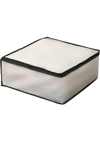 Eva Yorgan Saklama Çantası, Çok Boyutlu Giyim Yorgan Saklama Kutusu, Kamp Anti-Şeffaf Görünür Mobil Spor Çantası, Giyim Saklama Büyük Kapasiteli Çanta (24.5 * 23 * 3cm) (Yurt Dışından)