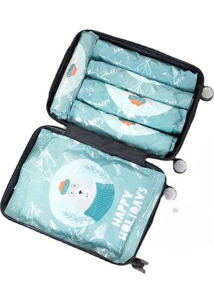 Seyahat Seyahatleri Için Haddeleme Seyahat Sıkıştırma Çantaları Uzay Tasarruf Çantaları Cruise Seyahat Aksesuarları Temelleri Için Vakum Saklama (19.6 * 27.5 Inç, 10'lu Paket) (Yurt Dışından)